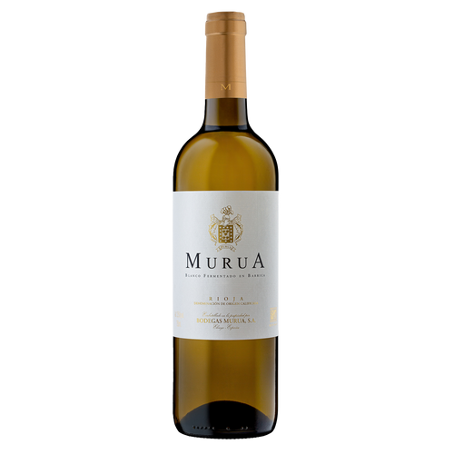 Murua Blanco Fermentado en Barrica 2019 - Houtgelagerde witte wijn uit Rioja, Spanje - viura, malvasia en garnacha blanca - Bodegas Murua
