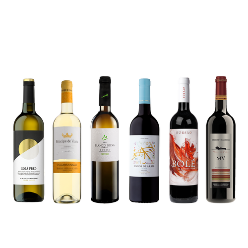 Spanje wijnland: proefpakket gemengd onder 11 euro/fles - Proefpakket betaalbare wijn uit Spanje