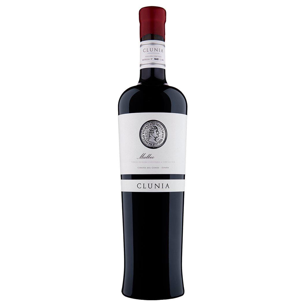 Clunia Malbec 2018 - Rode wijn uit Tierra de Castilla y Leon, Spanje - 100% malbec