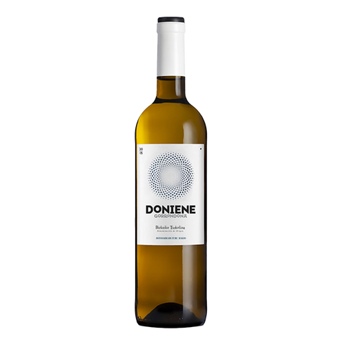 Doniene 2020 - Witte wijn uit Bilbao, Spanje - 100% hondarrabi zuri - txakoli