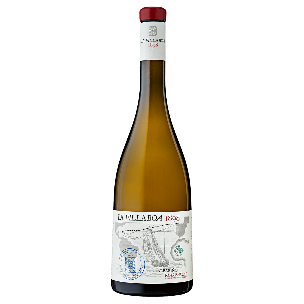 La Fillaboa 1898 Cuarto Saca 2010 | Unieke witte wijn uit Rias Baixas - 100% albarino - Fillaboa