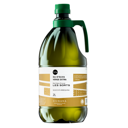 Les Sorts olijfolie Extra Verge 2L - Arbequina olijfolie uit Montsant, Catalonië - 2 liter