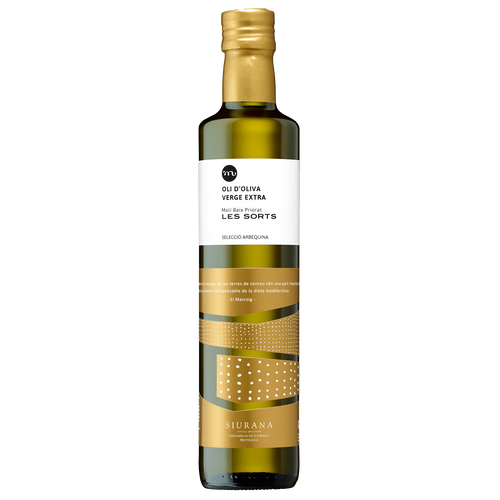 Les Sorts Olijfolie Extra Verge 0.5L - Arbequina olijolie uit Montsant, Catalonië - 0,5 liter 