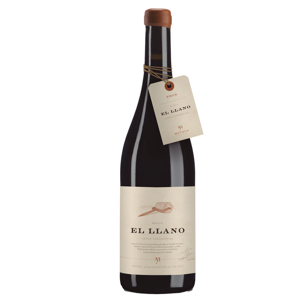 Merayo El Llano 2017 - Rode wijn uit Bierzo, Spanje - 100% mencia - Bodegas Merayo