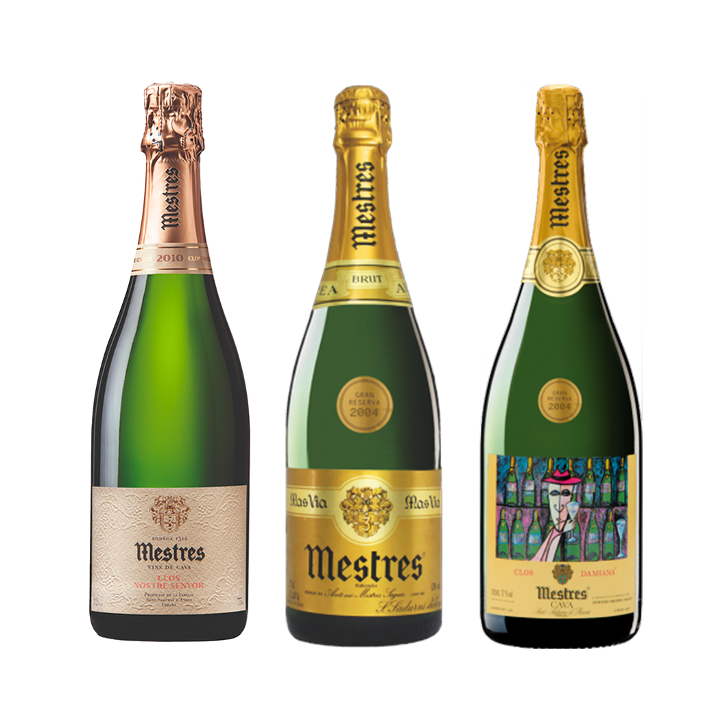 Mestres Mixed Box : the World's Absolutely Best Sparkling Wines