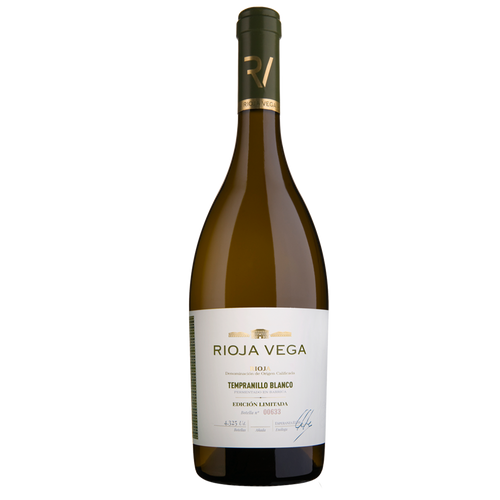 Rioja Vega Tempranillo Blanco 2020 - Houtgelagerde witte wijn uit Rioja, Spanje - tempranillo blanco - Rioja Vega 